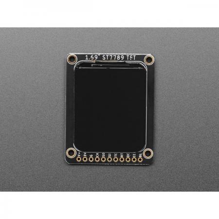 디바이스마트,LED/LCD > LCD COLOR > 칼라 LCD패널 > 2인치 이하 컬러 LCD패널,Adafruit,Adafruit 1.69' 280x240 Round Rectangle Color IPS TFT Display - ST7789 [ada-5206],컬러 IPS TFT 디스플레이 / ST7789 / 280x240 / EYE SPI 18핀 FPC 커넥터