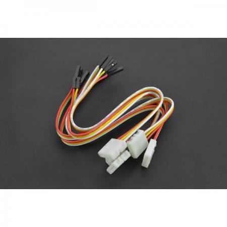 디바이스마트,케이블/전선 > 어셈블리 케이블 > 특수 커넥터 케이블,DFROBOT,3-Pin LED Strip Connector Cable-Single Head (5PCS)[FIT0865],LED 스트립 폭: 10mm / 철사 길이: 20cm / 작동 온도: -45℃~+105℃ / LED 스트립 두께: 0.2mm-0.3mm