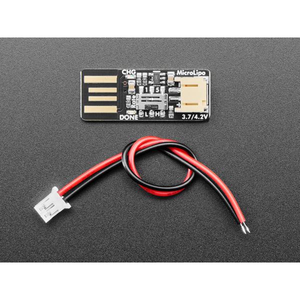 Adafruit Micro Lipo - USB LiIon/LiPoly charger - v2 [ada-1304]