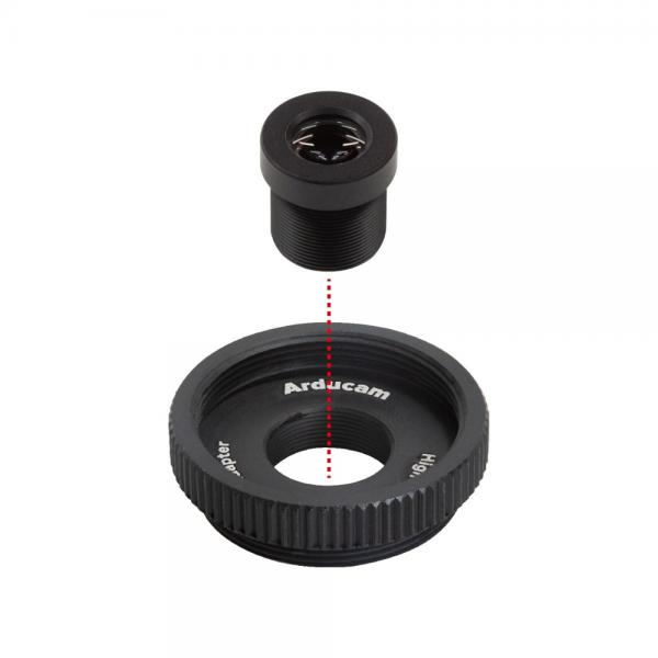Arducam 1 1 8 4k 16mm Low Distortion M12 Lens For Os08a10 Os08a20 And