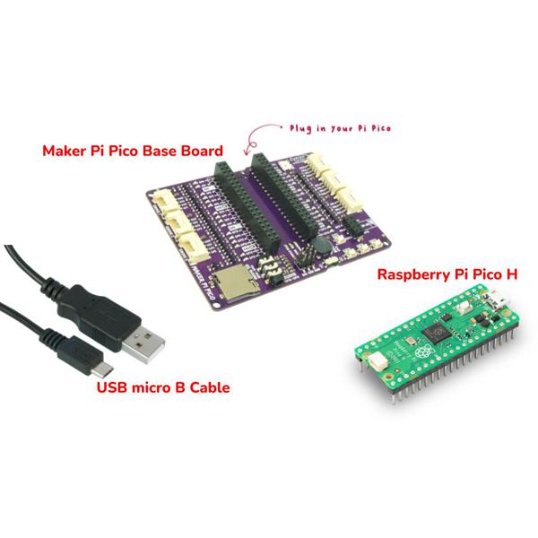 Maker Pi Pico and Kits [CK-MKR-PI-PICOH]