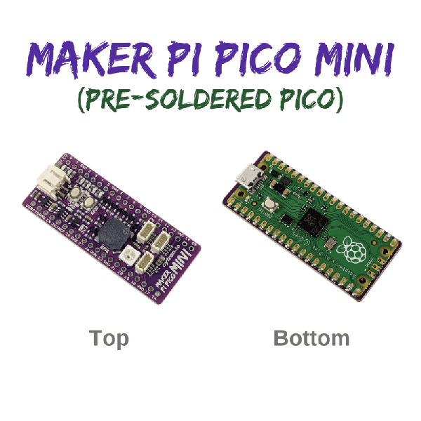 Maker Pi Pico Mini: Simplifying Projects with Raspberry Pi Pico [MAKER-PI-PICO-MINI]
