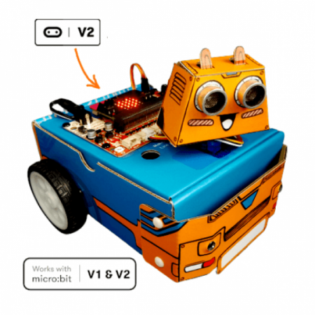 디바이스마트,오픈소스/코딩교육 > Micro:Bit > 마이크로비트 교육용키트,Cytron,ZOOM:BIT Robot Car Kit for micro:bit (V2 included) [ZOOMBIT],ZOOM:BIT 마이크로비트용 로봇 자동차 키트 / 마이크로비트 V2 포함