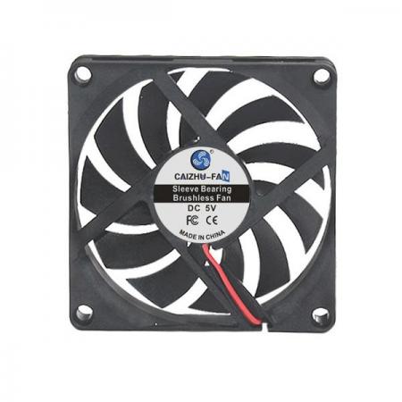 디바이스마트,기계/제어/로봇/모터 > 모터류 > 팬모터 > DC 팬모터,CAIZHU-FAN,8010 DC12V 1850RPM 유체 팬모터 [CNT-OFM091],80x80x10MM / DC12V / 0.04A / 1850RPM ±10% / 19.70DBA / 21.49CFM / 0.48W /XH2.54 2P단자