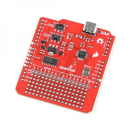 디바이스마트,오픈소스/코딩교육 > 아두이노 > 아두이노 호환쉴드,SparkFun,SparkFun USB-C Host Shield [DEV-21247],MAX3421E USB 컨트롤러 / Arduino로 USB 주변 장치/호스트 컨트롤러를 구현하는 데 필요한 모든 디지털 논리 및 아날로그 회로가 포함 / 아두이노 호환