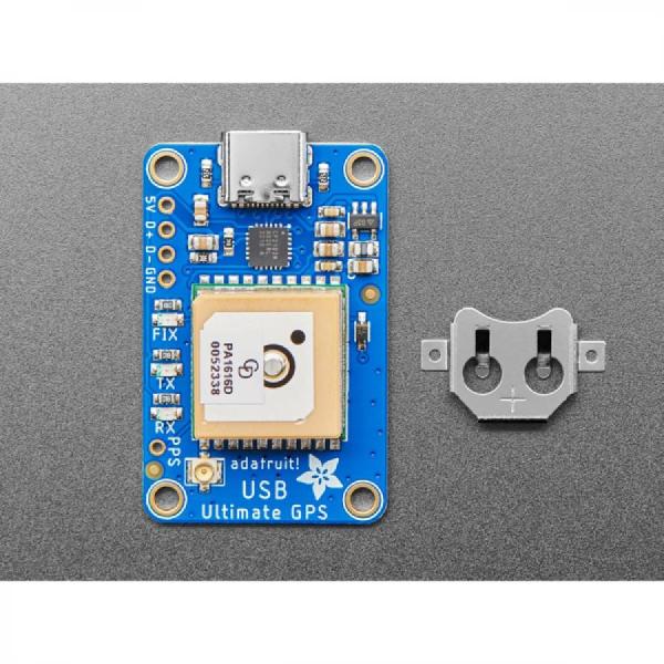 디바이스마트,MCU보드/전자키트 > 통신/네트워크 > GNSS/GPS > 일반용 GPS 모듈,Adafruit,Adafruit Ultimate GPS GNSS with USB - 99 channel w/10 Hz updates [ada-4279],Ultimate GPS 모듈 / MTK3333 (-165dBm, 10Hz, 99channels / GPS + GLONASS 지원 / Velocity Accuracy: 0.1 meters/s