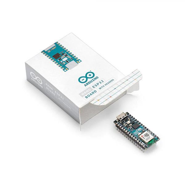 디바이스마트,오픈소스/코딩교육 > 아두이노 > 아두이노 정품 보드/쉴드/키트,Arduino,Arduino Nano ESP32 with headers,ABX00083 / ESP32-S3 와이파이 블루투스 콤보 칩셋 기반의 IoT, 마이크로 파이썬 특화 아두이노 나노 / u-blox NORA-W106(ESP32-S3) 칩셋 / USB-C 커넥터 / 입력 전압 : 6 - 21V / I/O 전압 : 3.3V / 아두이노 IoT 클라우드 및 HID 지원