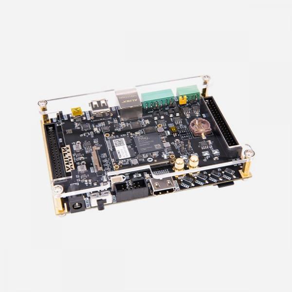 디바이스마트,MCU보드/전자키트 > 프로세서/개발보드 > FPGA,ALINX,AMD XILINX Zynq-7000 SoC ARM FPGA Development Board XC7Z010 [AX7Z010],FPGA Chip : XC7Z010-1CLG400I / Core : Dual-Core ARM Cortex-A9 / DDR3 1GB, Data rate 1066Mbps / QSPI Flash : 256Mbit / 개발보드 단품