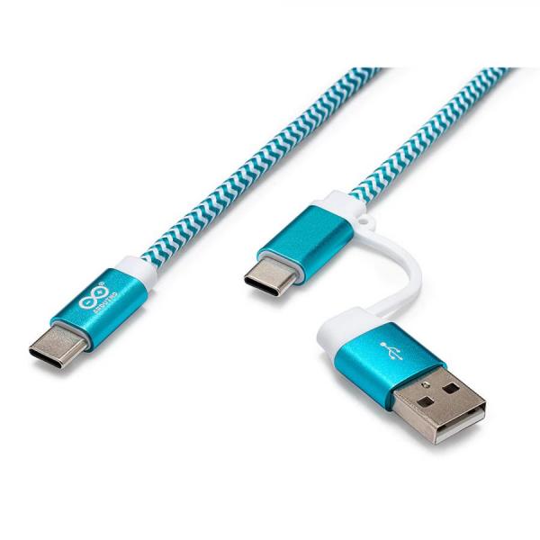 디바이스마트,오픈소스/코딩교육 > 아두이노 > 아두이노 케이스/악세사리,Arduino,[정품] Arduino USB Type-C Cable 2-in1 100cm,TPX00094 / 아두이노 USB-C타입 케이블 정품 / C to C 및 A to C가 가능한 2-in-1 제품 / 아두이노 로고 / 길이 : 100cm