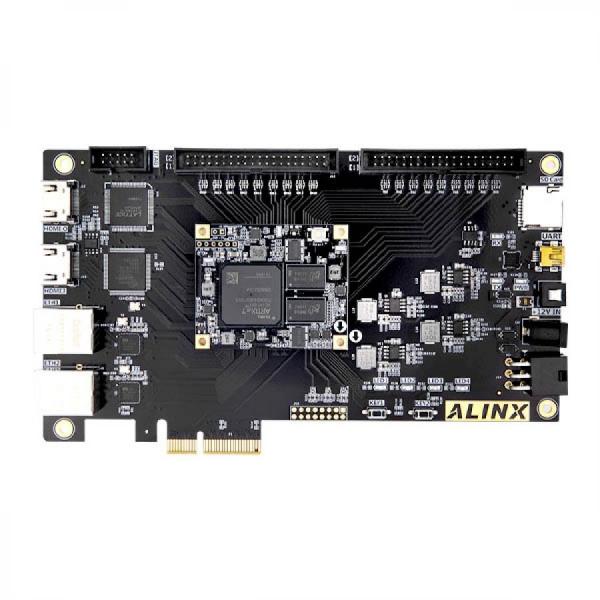 디바이스마트,MCU보드/전자키트 > 프로세서/개발보드 > FPGA,ALINX,AMD Xilinx Artix-7 FPGA Development Board PCIE XC7A100T [AX7103B],Artix™ 7 XC7A100T-2FGG484I, 1GB DDR3 / JTAG / QSPI FLASH / 200Mhz crystal oscillator / 40 pin espansion / led / vga / usb 2.0, RS232 , 기가비트,SFP FIber