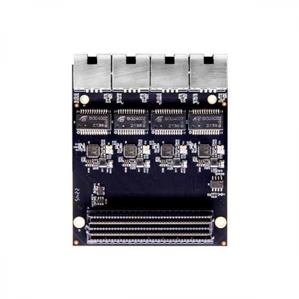 디바이스마트,MCU보드/전자키트 > 통신/네트워크 > RF/LoRa,ALINX,4-way PHY Gigabit Ethernet port module FMC LPC board [FL2121],4x Gigabit Ethernet Port Card / Gigabit Ethernet Chip : 4 pieces JL2121 / network : 4-RJ45 / -40°C~85°C