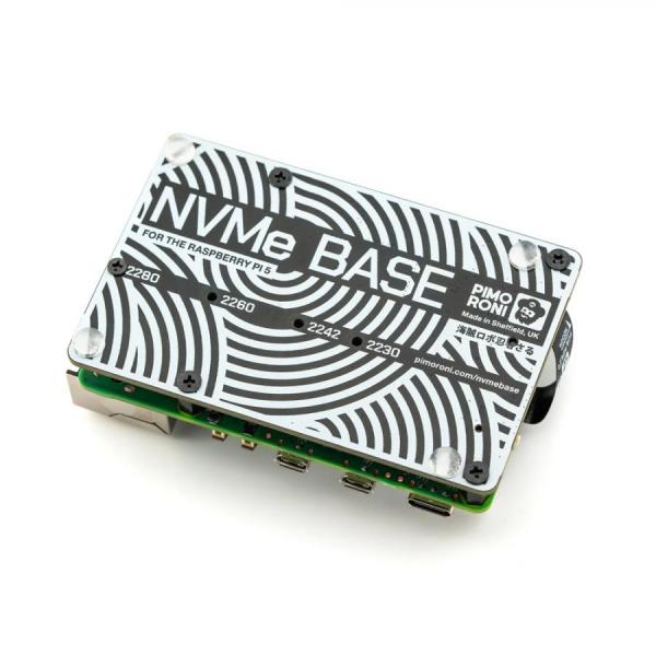 디바이스마트,오픈소스/코딩교육 > 라즈베리파이 > 라즈베리파이 확장보드/HAT,Pimoroni,NVMe Base for Raspberry Pi 5 – NVMe Base [PIM699],라즈베리파이5 NVME 확장보드 / M2 슬롯 / PCIe Gen 3