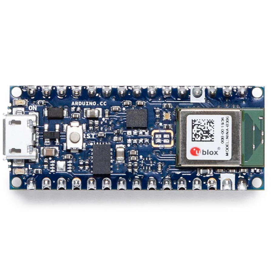 Arduino Nano 33 BLE with headers