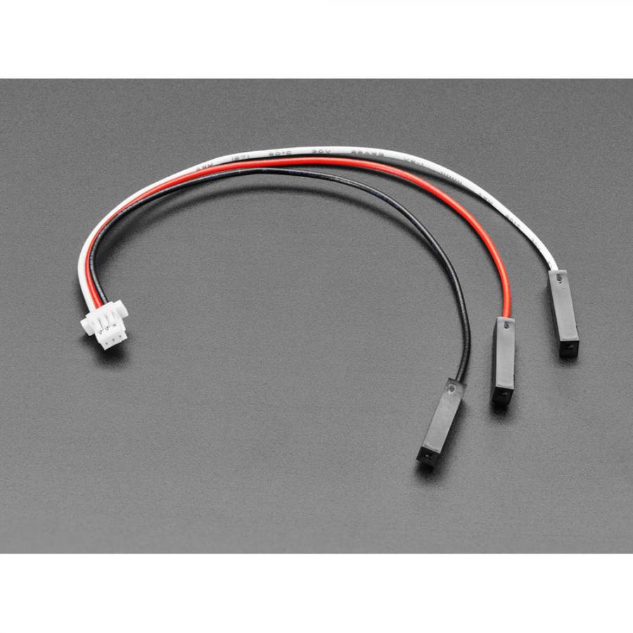 JST SH 1mm Pitch 3 Pin to Socket Headers Cable - 100mm long [ada-5765]