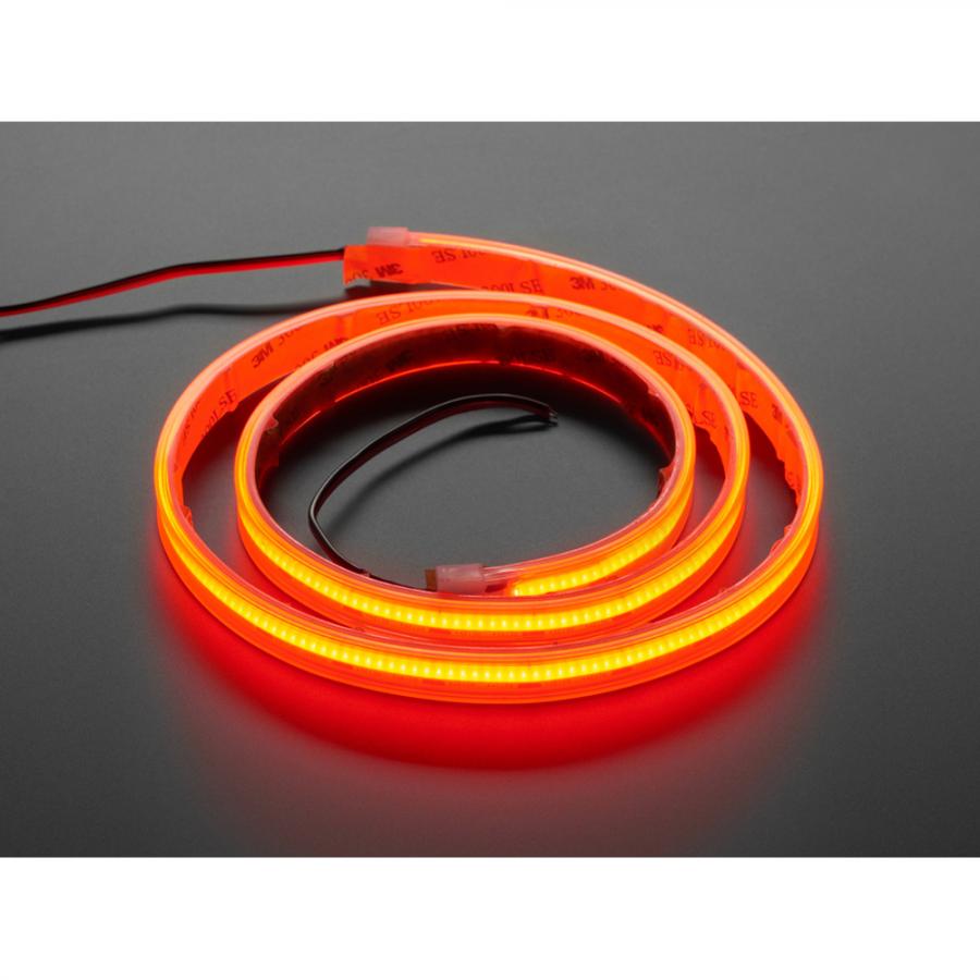 Flexible LED Strip - 352 LEDs per meter - 1m long - Red [ada-4846]