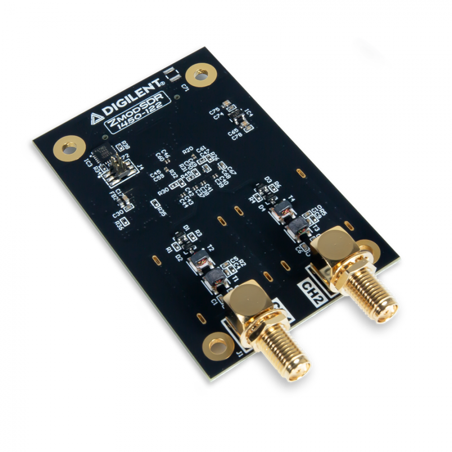 Zmod SDR: SYZYGY-compatible Analog-to-Digital Converter Module for Software-Defined Radio [410-427]