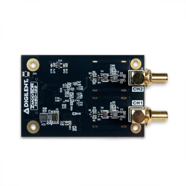 디바이스마트,MCU보드/전자키트 > 프로세서/개발보드 > Digilent > FPGA 및 Embedded,Digilent,Zmod SDR: SYZYGY-compatible Analog-to-Digital Converter Module for Software-Defined Radio [410-427],SDR 및 RF 응용을 위한 디지타이저 / SYZYGY 호환 포드 / 넓은 입력 대역폭 / 높은 주파수의 신호 캡처