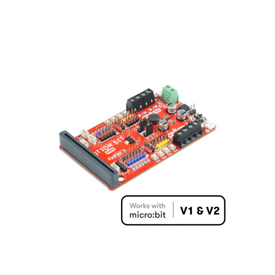 MOTION:BIT Pro - 12V Robotics Expansion Board for micro:bit [MOTION-BIT-PRO]