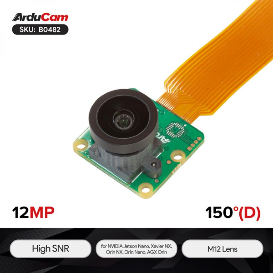 NVIDIA Jetson 12MP IMX708 Wide Angle Camera Module [B0482]