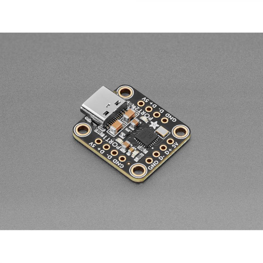 Adafruit CH334F Mini 2-Port USB Hub Breakout [ada-5999]