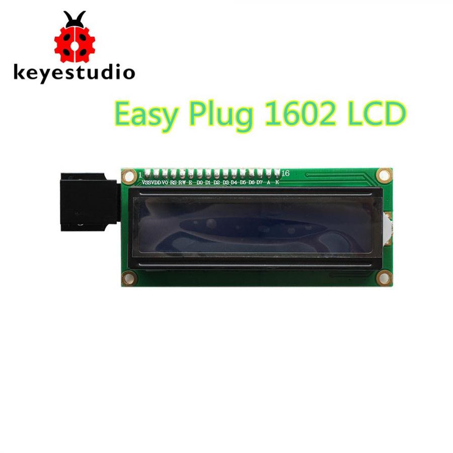 아두이노 EASY PLUG - 1602 LCD 디스플레이 모듈 [KS0137]