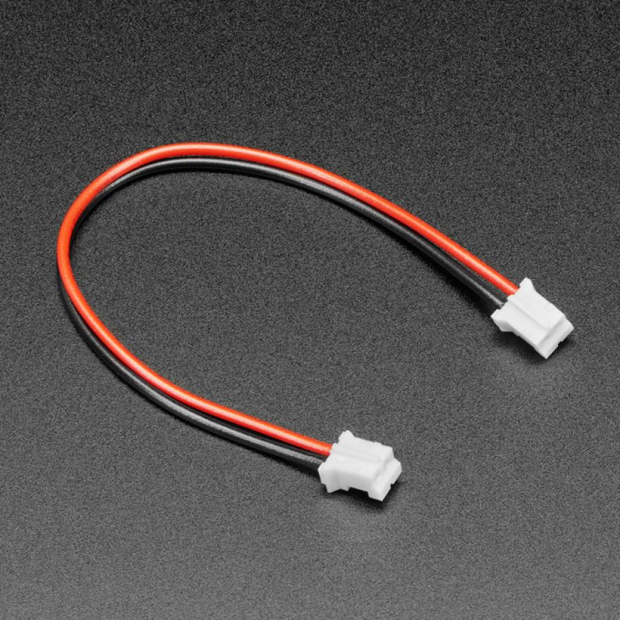 JST-PH 2-pin Jumper Cable - 100mm long [ada-4714]