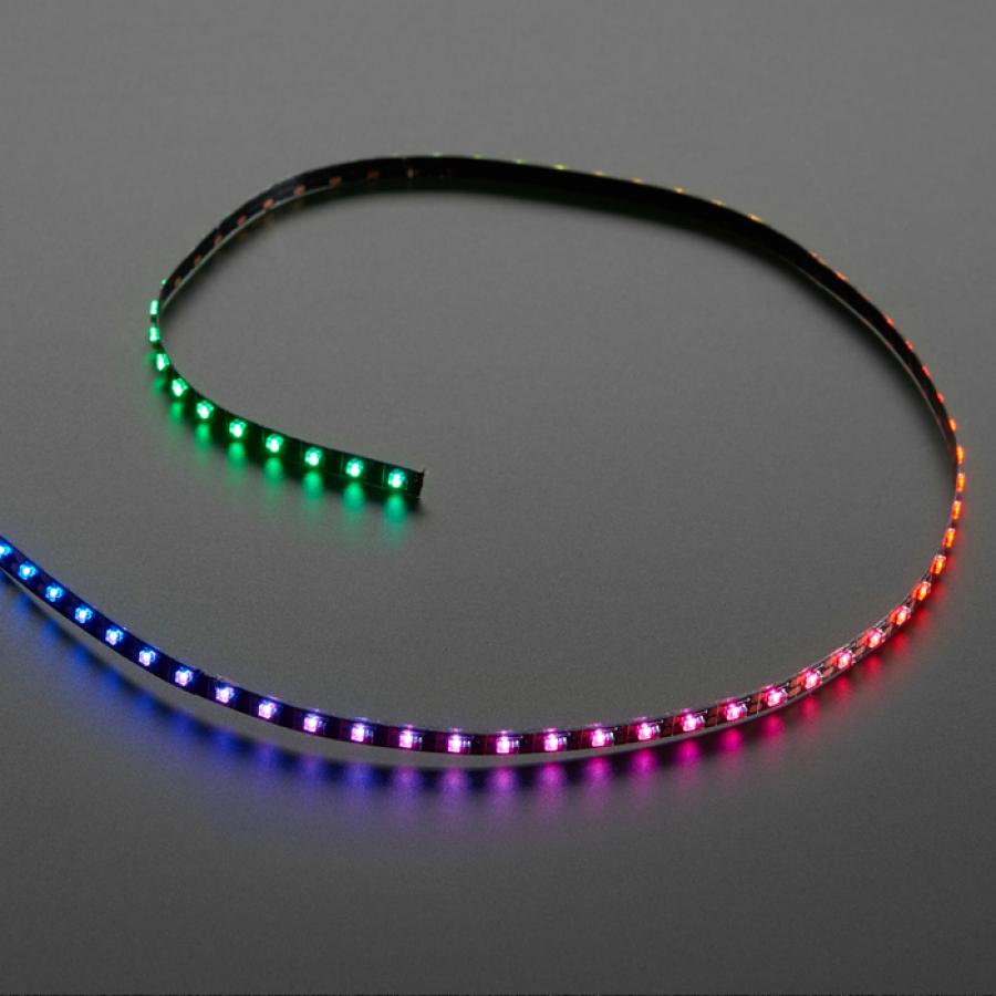 Ultra Skinny NeoPixel 1515 LED Strip 4mm wide - 0.5 meter long - 75 LEDs [ada-4368]