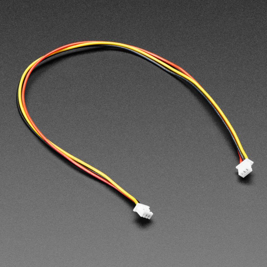 1.25mm Pitch 3-pin Cable 20cm long 1:1 Cable - Molex PicoBlade Compatible [ada-4923]