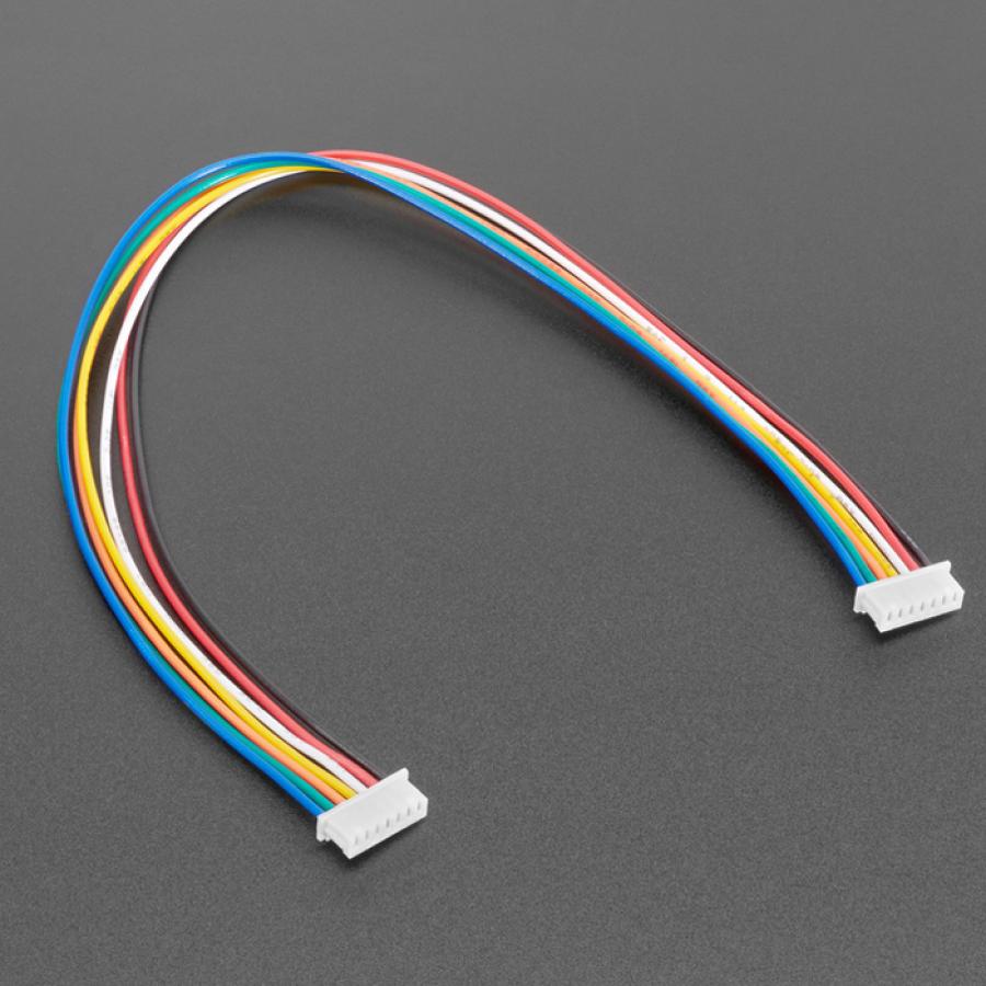 1.25mm Pitch 7-pin Cable 20cm long 1:1 Cable - Molex PicoBlade Compatible [ada-4927]