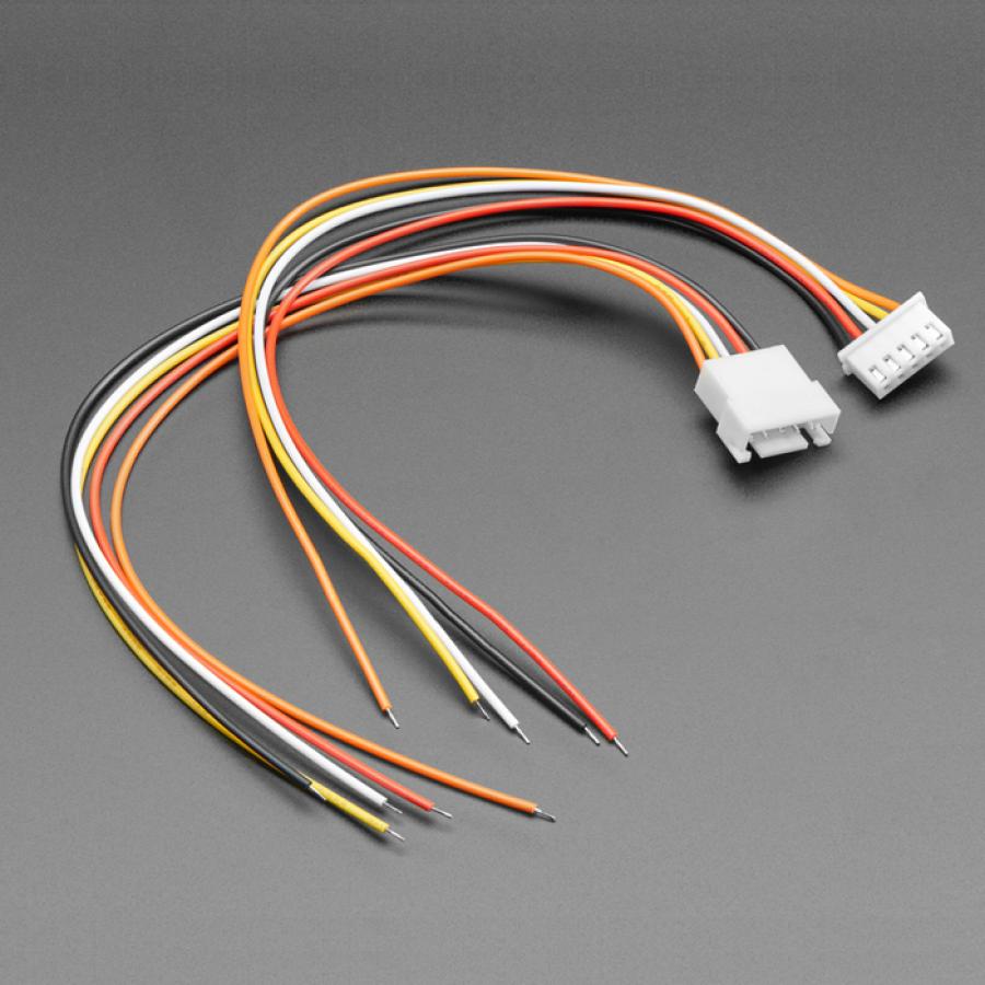 2.5mm Pitch 5-pin Cable Matching Pair - JST XH compatible [ada-4875]