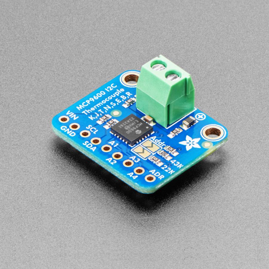 Adafruit MCP9600 I2C Thermocouple Amplifier - K, J, T, N, S, E, B and R Type T [ada-4101]