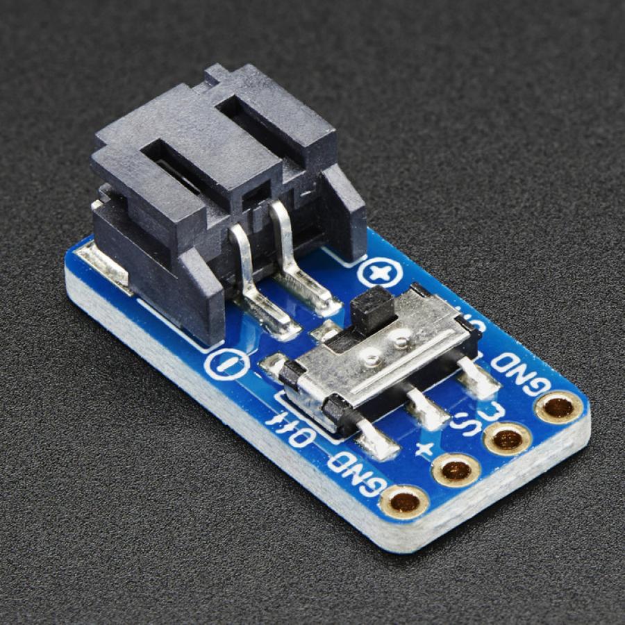 Switched JST-PH 2-Pin SMT Right Angle Breakout Board [ada-1863]