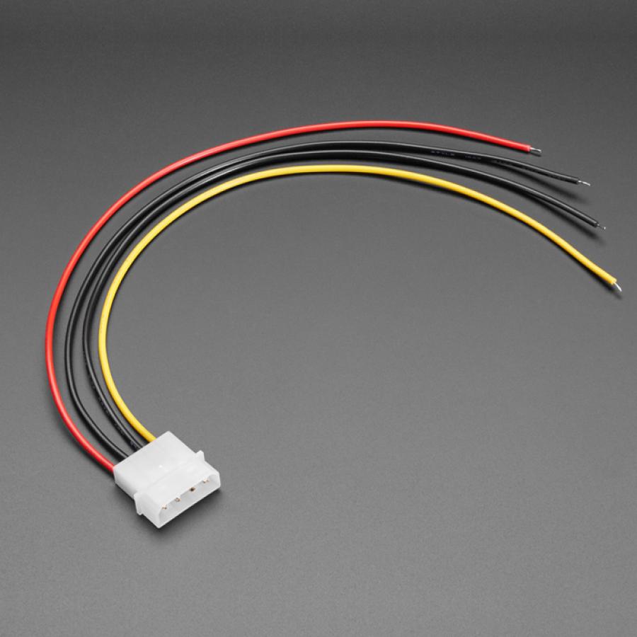 IDE Molex 4 Pin Socket Cable - 30cm long [ada-5365]