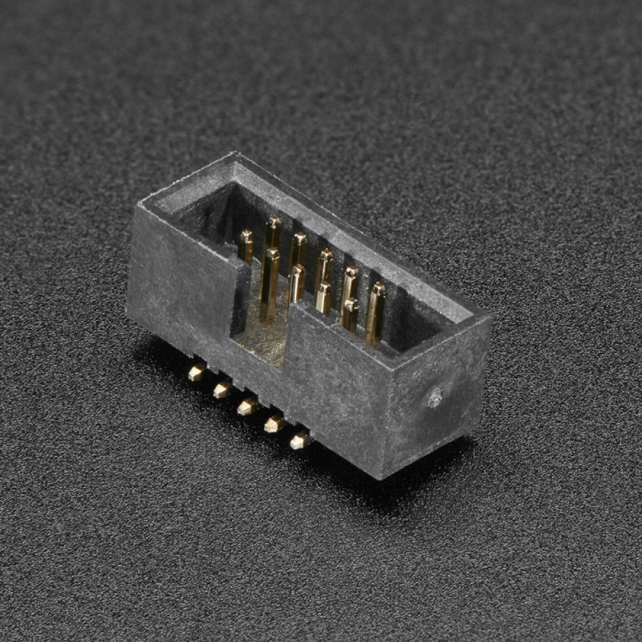 SWD 0.05inch Pitch Connector - 10 Pin SMT Box Header [ada-752]