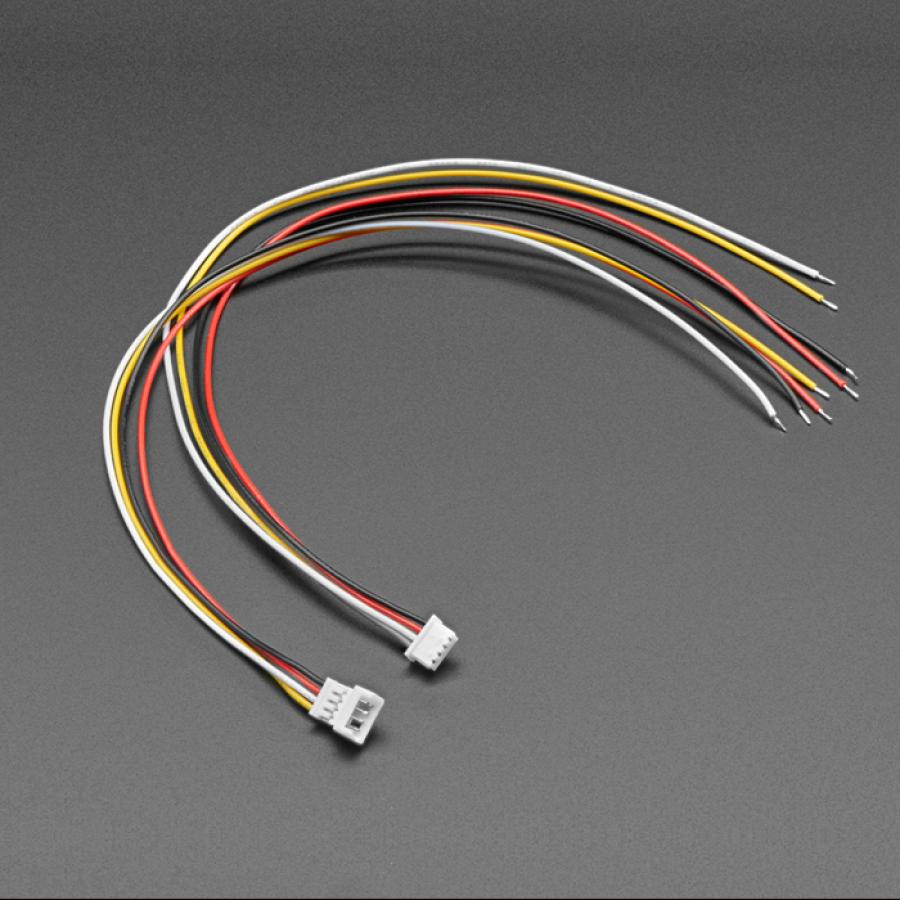 1.25mm Pitch 4-pin Cable Matching Pair - 40cm long - Molex PicoBlade Compatible [ada-4722]