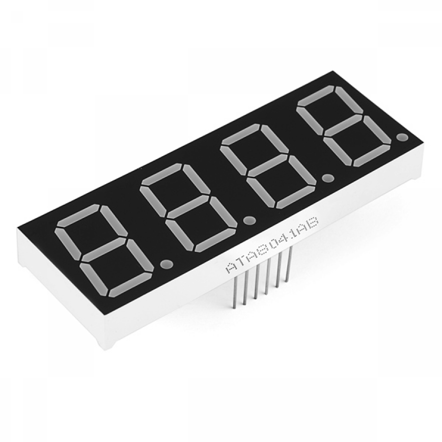 7-Segment Display - 20mm (Red) [COM-11405]