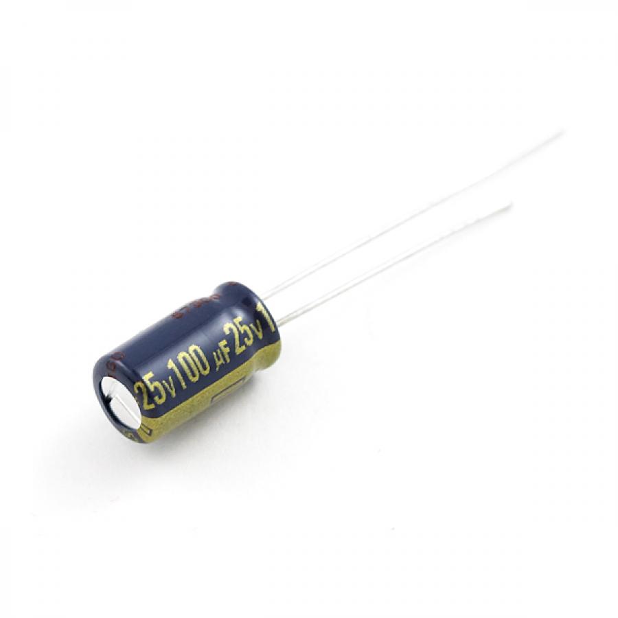 Electrolytic Decoupling Capacitors - 100uF/25V [COM-00096]