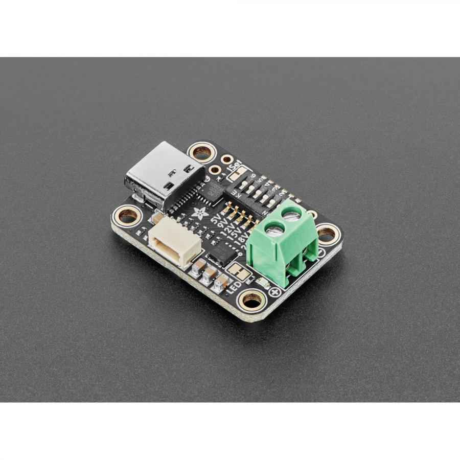 Adafruit USB Type C Power Delivery Dummy - I2C or Switchable - HUSB238 - STEMMA QT / Qwiic [ada-5991]