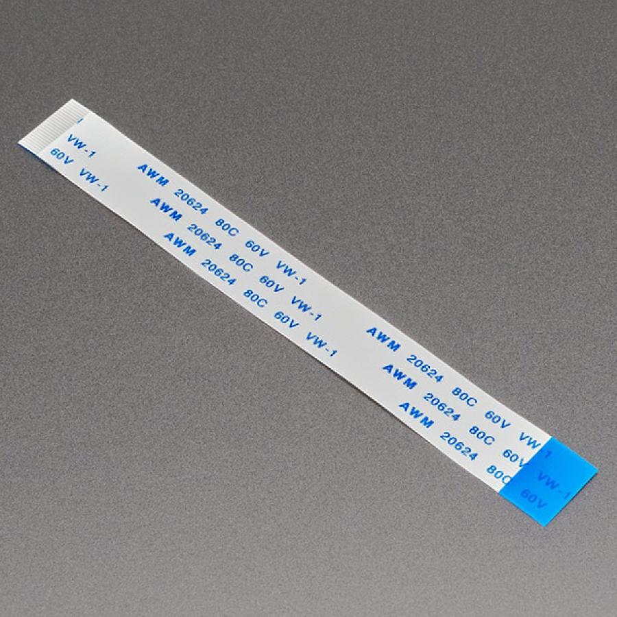 22-pin 0.5mm pitch FPC Flex Cable for DSI CSI or HSTX - 10cm [ada-6035]