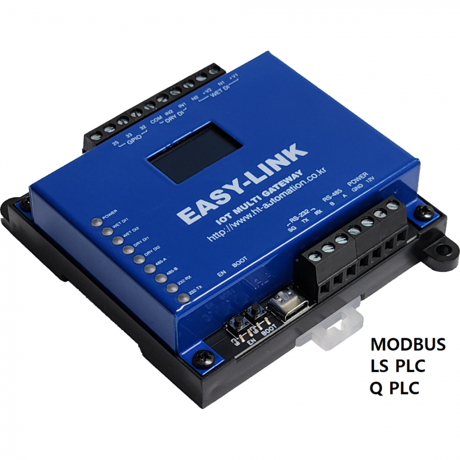 [EASY-LINK-PRO] IOT 게이트웨이 MODBUS + PLC 전용 모듈