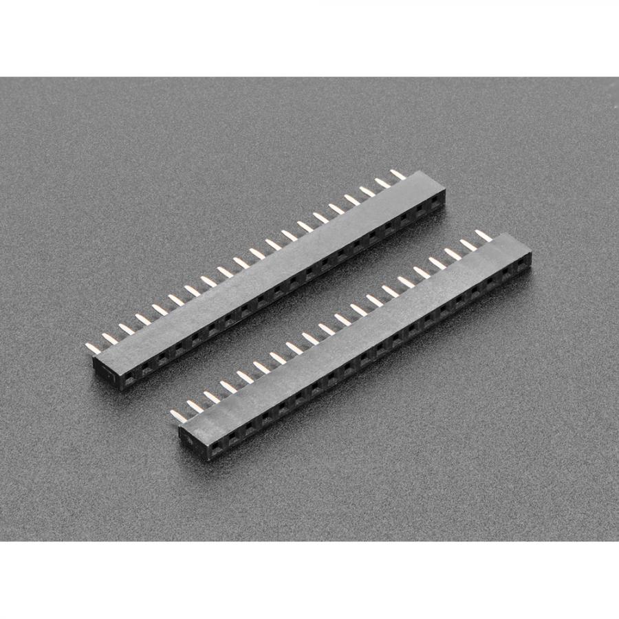 Short Socket Headers for Raspberry Pi Pico - 2 x 20 pin Female [ada-5585]