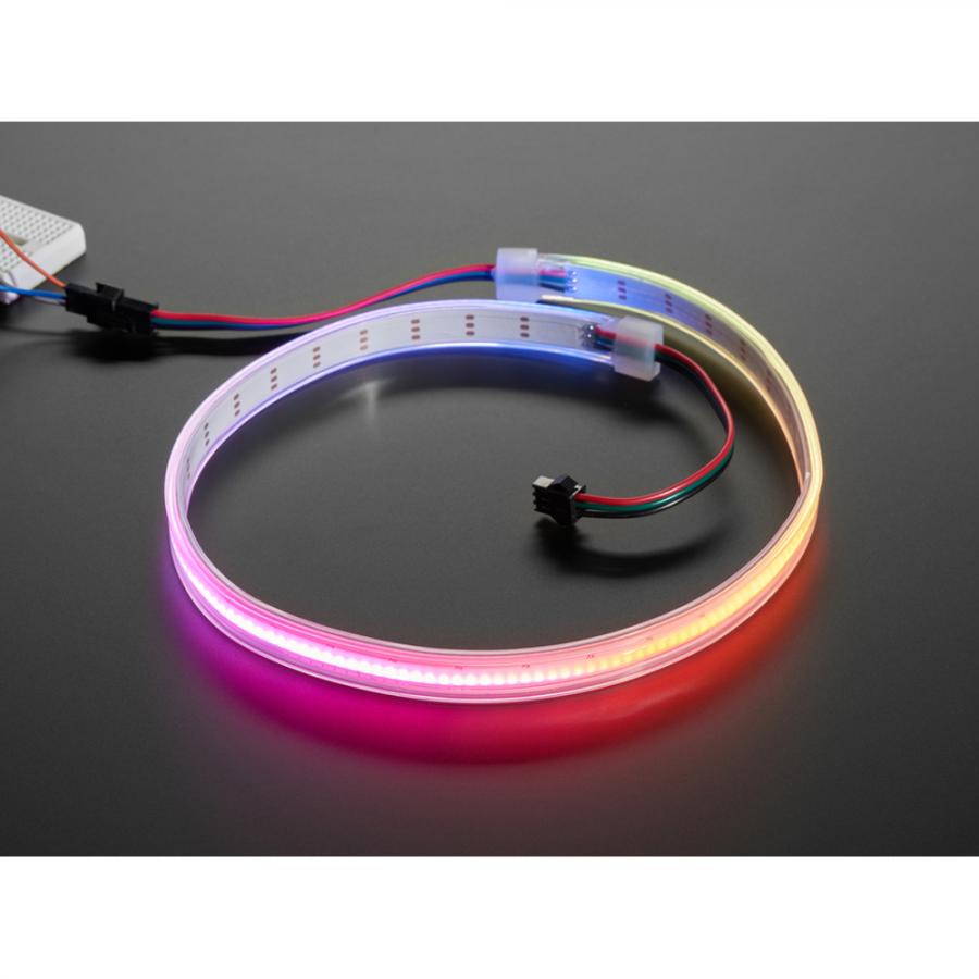 Adafruit NeoPixel 332 LED-per-Meter Silicone Bead LED Strip - 0.5 Meter [ada-4865]