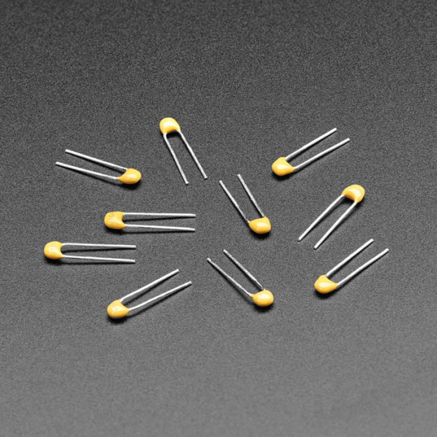 0.1uF ceramic capacitors - 10 pack [ada-753]