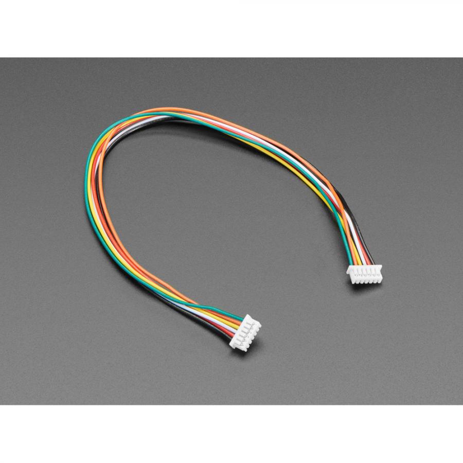 1.25mm Pitch 6-pin Cable 20cm long 1:1 Cable - Molex PicoBlade Compatible [ada-4926]