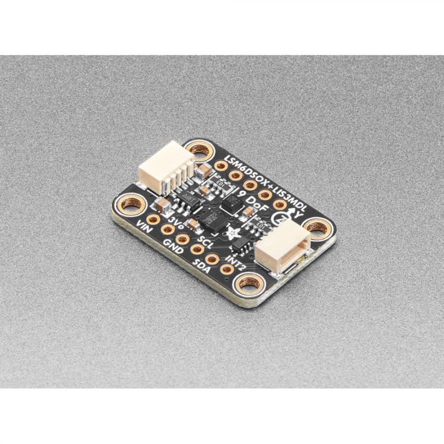 Adafruit LSM6DSOX + LIS3MDL - Precision 9 DoF IMU - STEMMA QT / Qwiic [ada-4517]