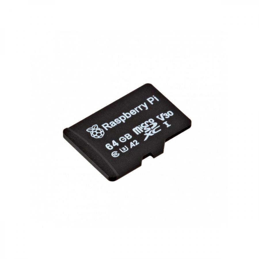 [정품] 라즈베리파이 공식 A2 Class MicroSD Card 64GB