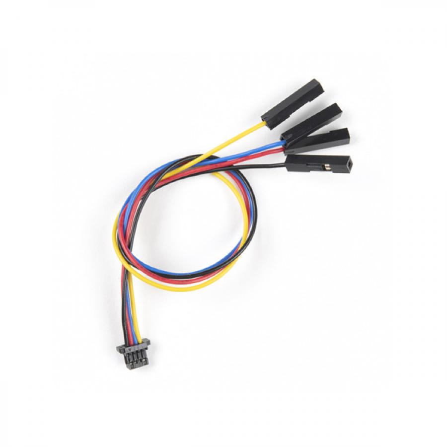 Flexible Qwiic Cable - Female Jumper (4-pin) [CAB-17261]