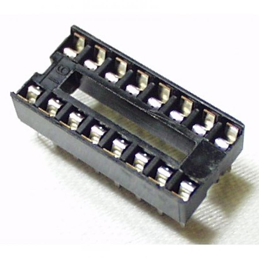 DIP Sockets Solder Tail - 16-Pin 0.3inch [PRT-07938]