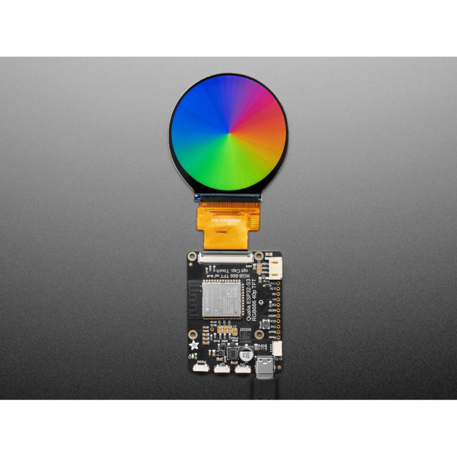 Round RGB TTL TFT Display - 2.1inch 480x480 TL021WVC02-B1323B [ada-5806]