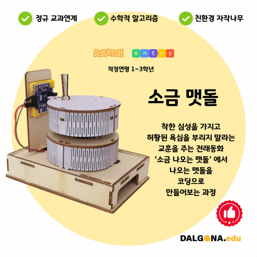 코딩교육 키트 [소금 맷돌]